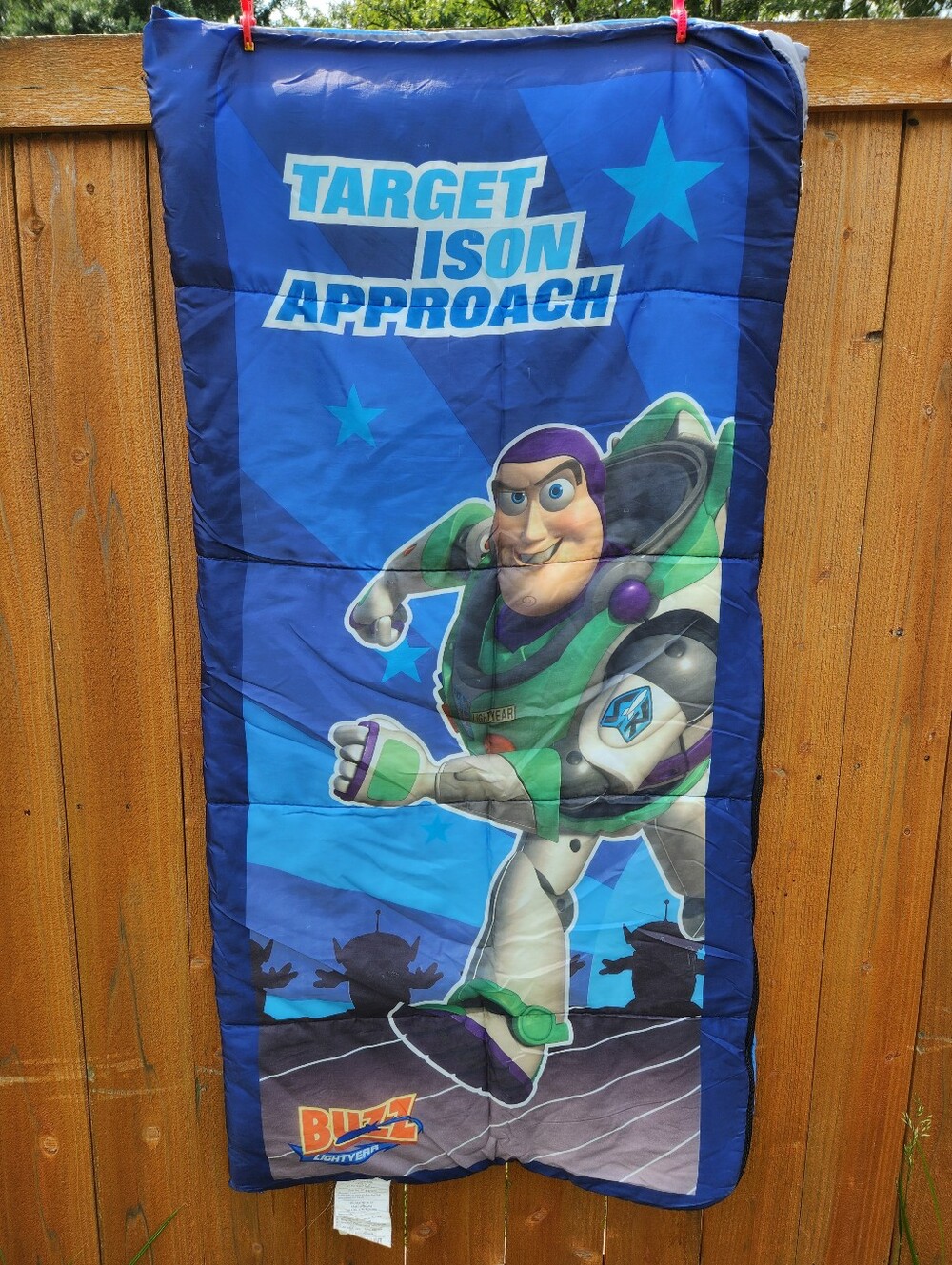 2010 Disney Pixar Toy Story 3 Buzz Lightyear Children's Sleeping Bag